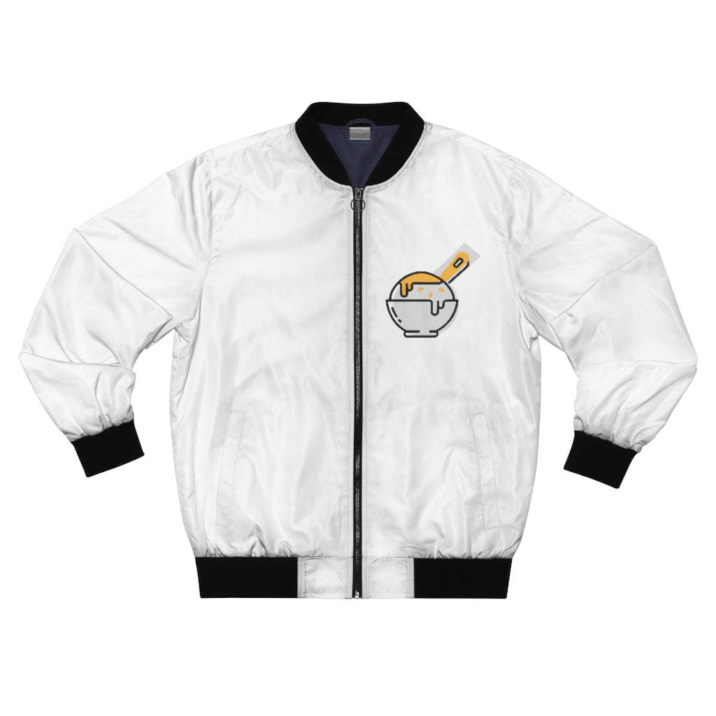 Large TaGo print + Men's AOP Bomber Jacket