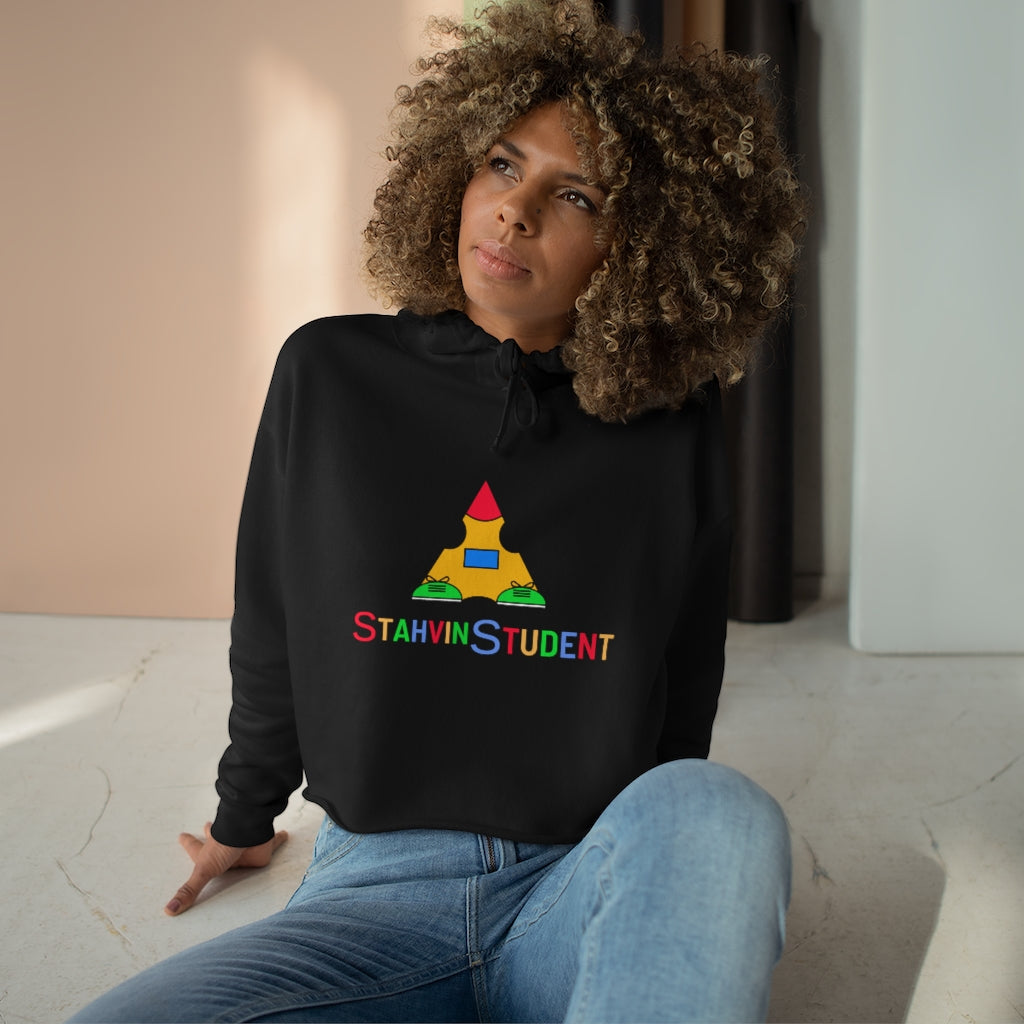 Stahvin Logo - Crop Hoodie