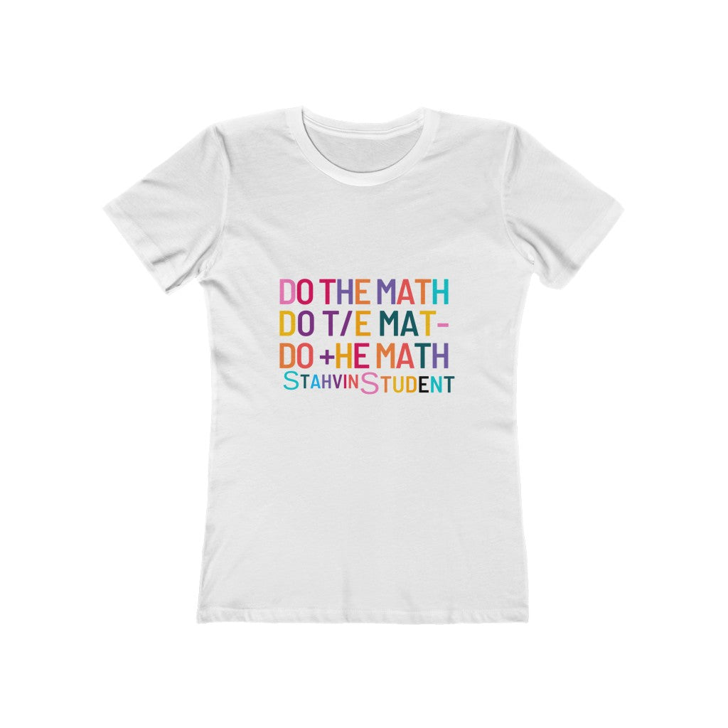 Rithmetics - Women's The Boyfriend Tee