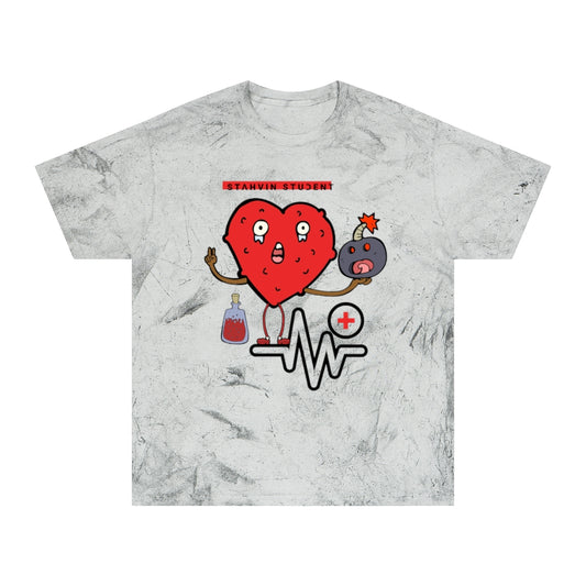 Is There a Heart *Unisex Color Blast T-Shirt