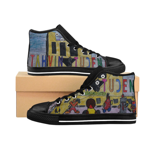 Comic Strip High-top