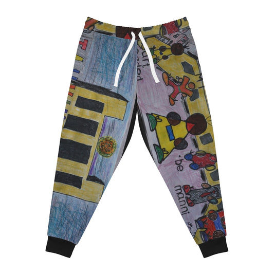 Comic Strip Joggers