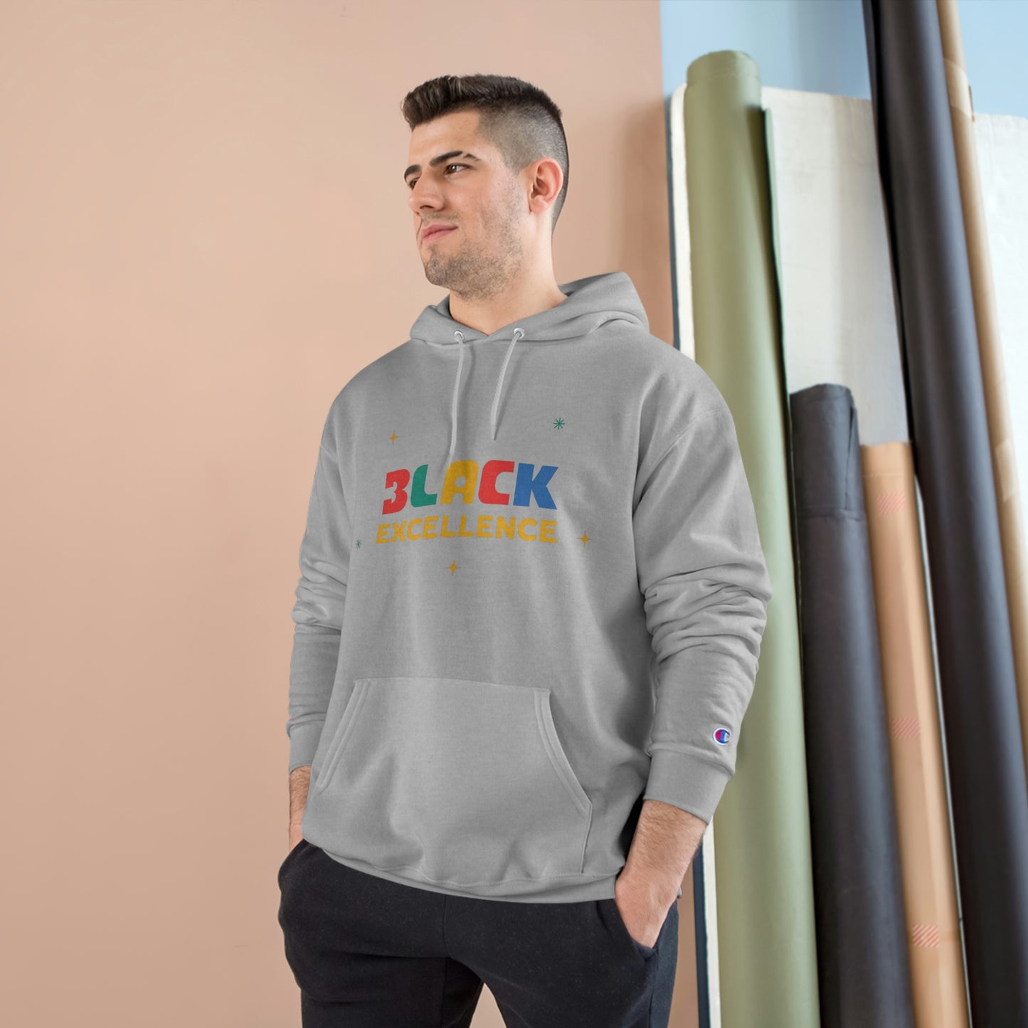 Black Excellence*Champion Hoodie