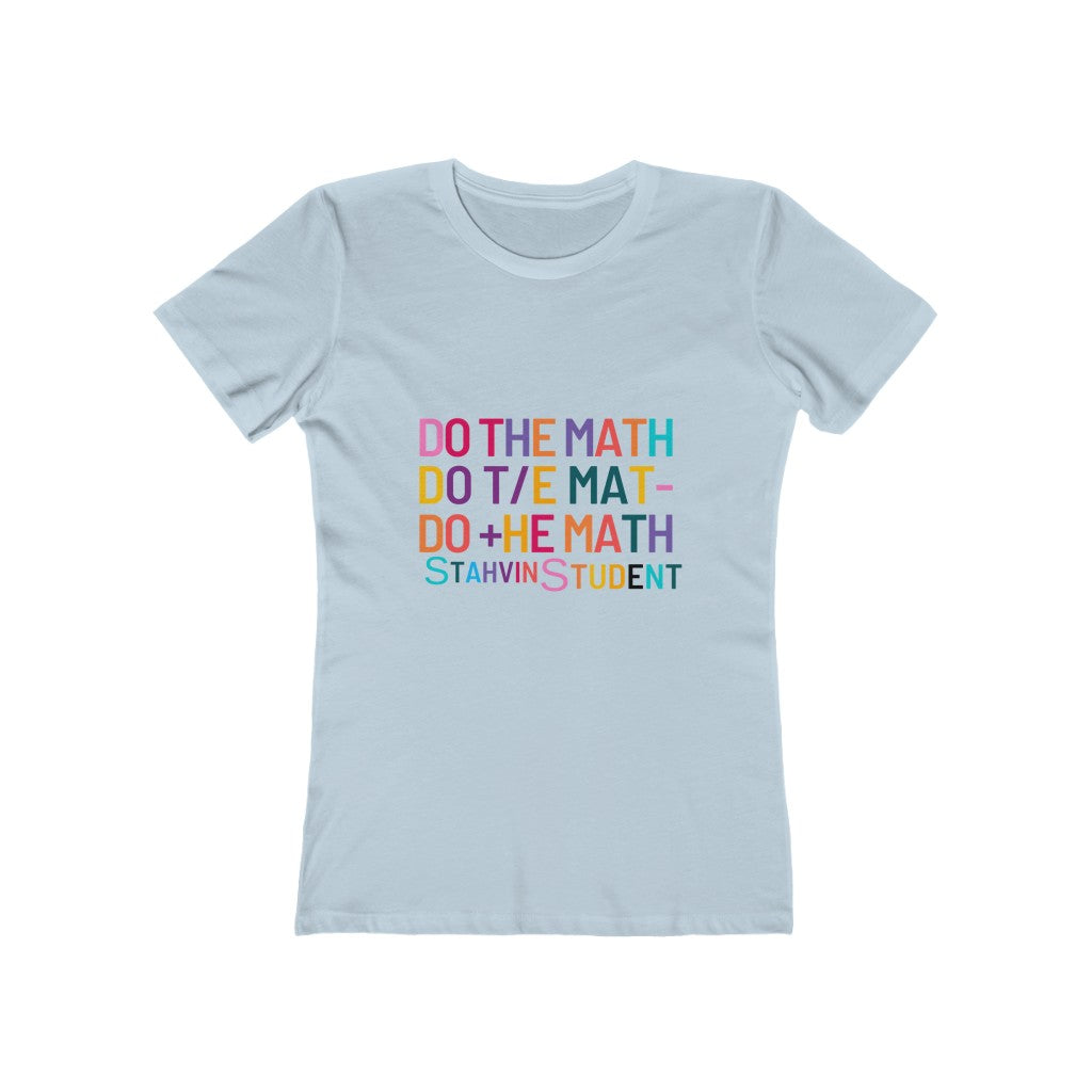 Rithmetics - Women's The Boyfriend Tee