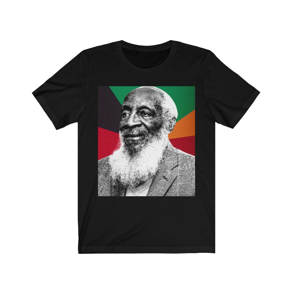 Dick Gregory BHM *Unisex Jersey Short Sleeve Tee