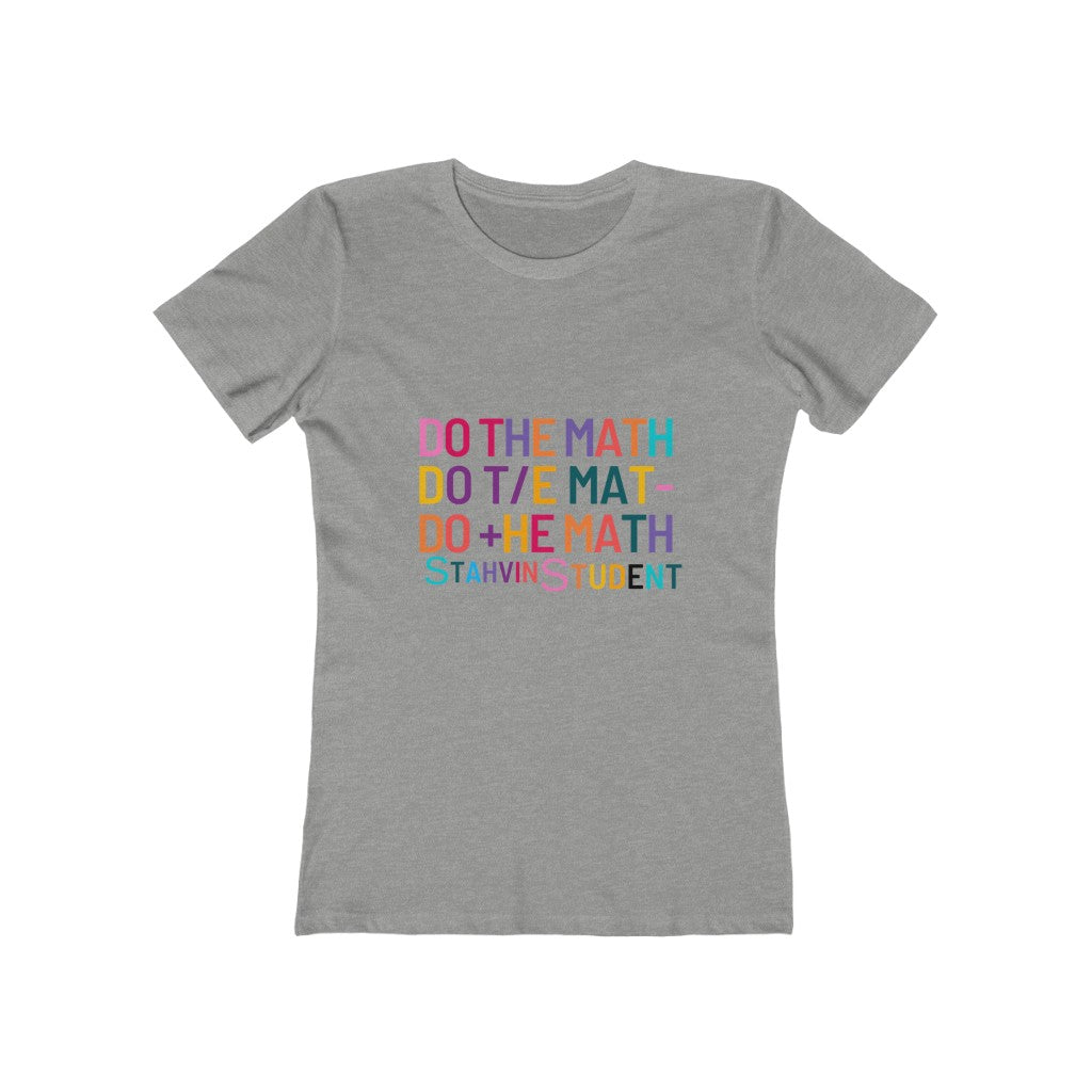 Rithmetics - Women's The Boyfriend Tee