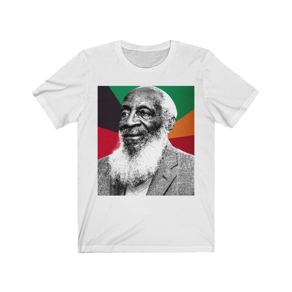 Dick Gregory BHM *Unisex Jersey Short Sleeve Tee